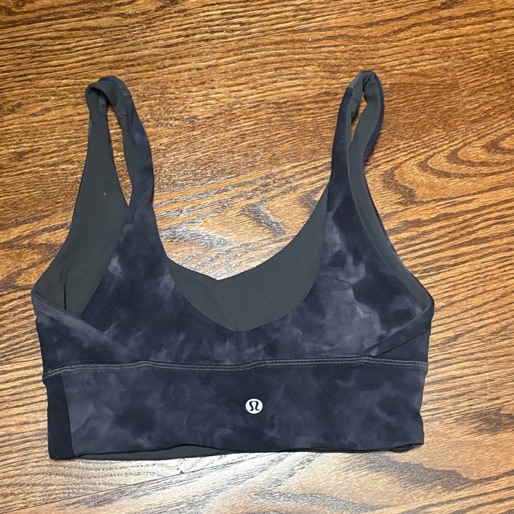 lululemon athletica Charcoal Sports Bra